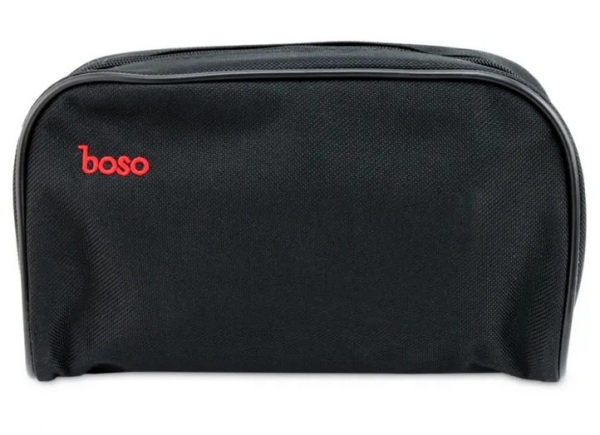 Blutdruckmessgerät boso Clinicus II schwarz + Flachkopf Stethoskop